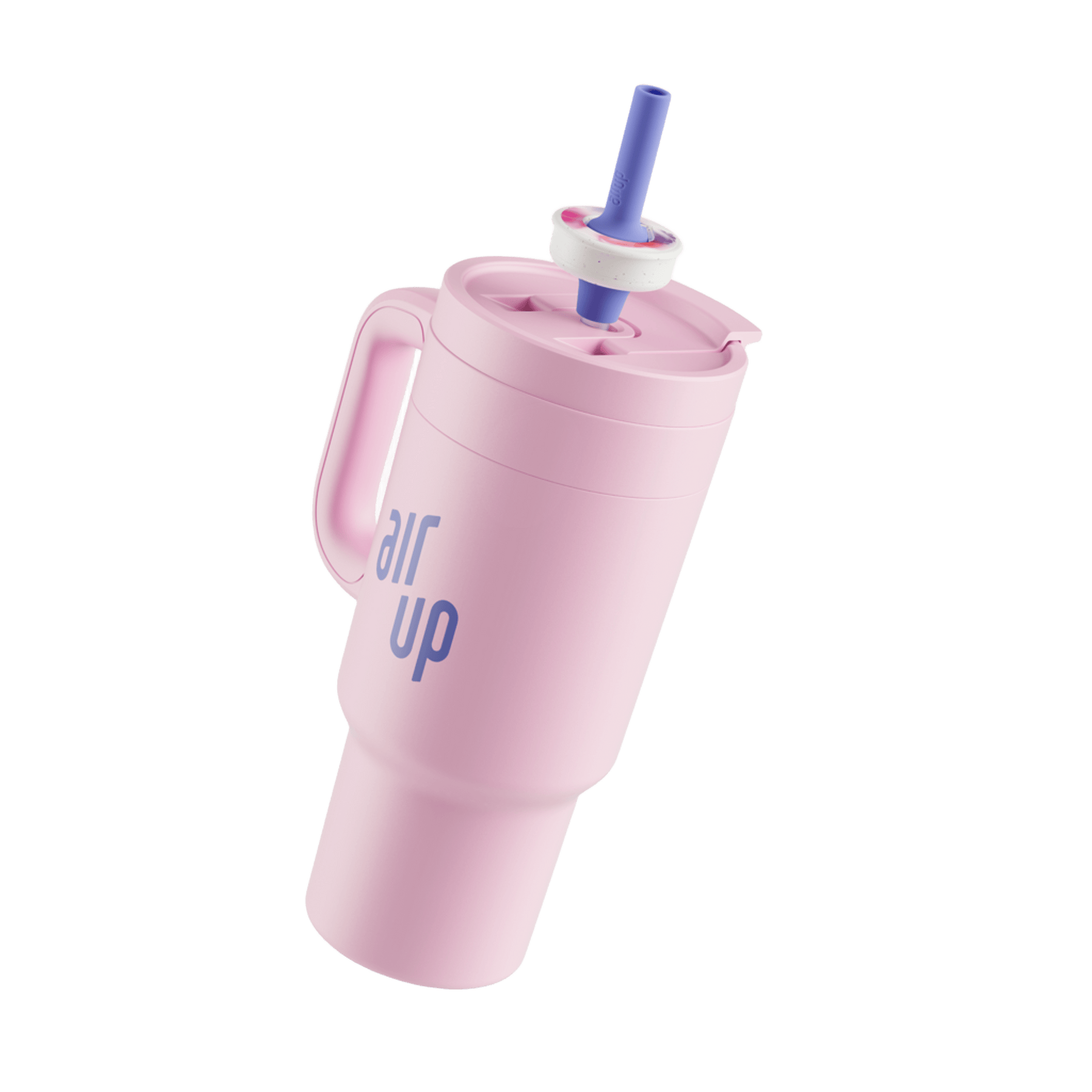 air up® Tumbler mit Griff Pink Indigo 890 ml