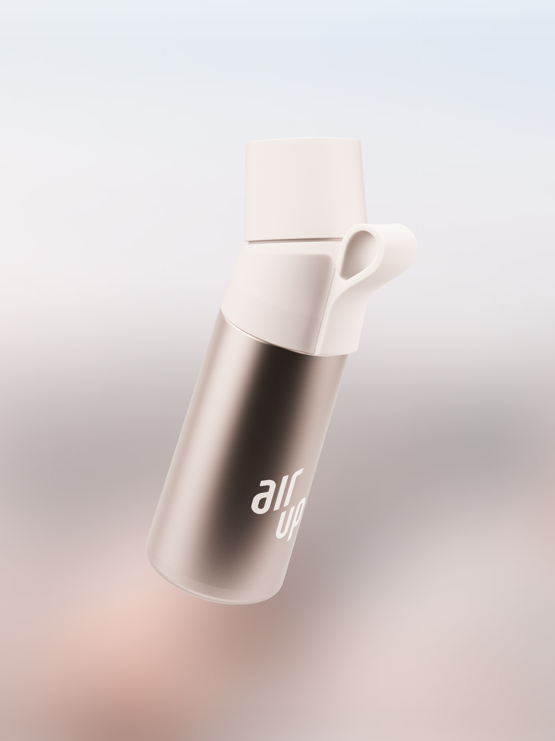 air up® Twist Pro Steel Bottle Blush Quartz 480 ml