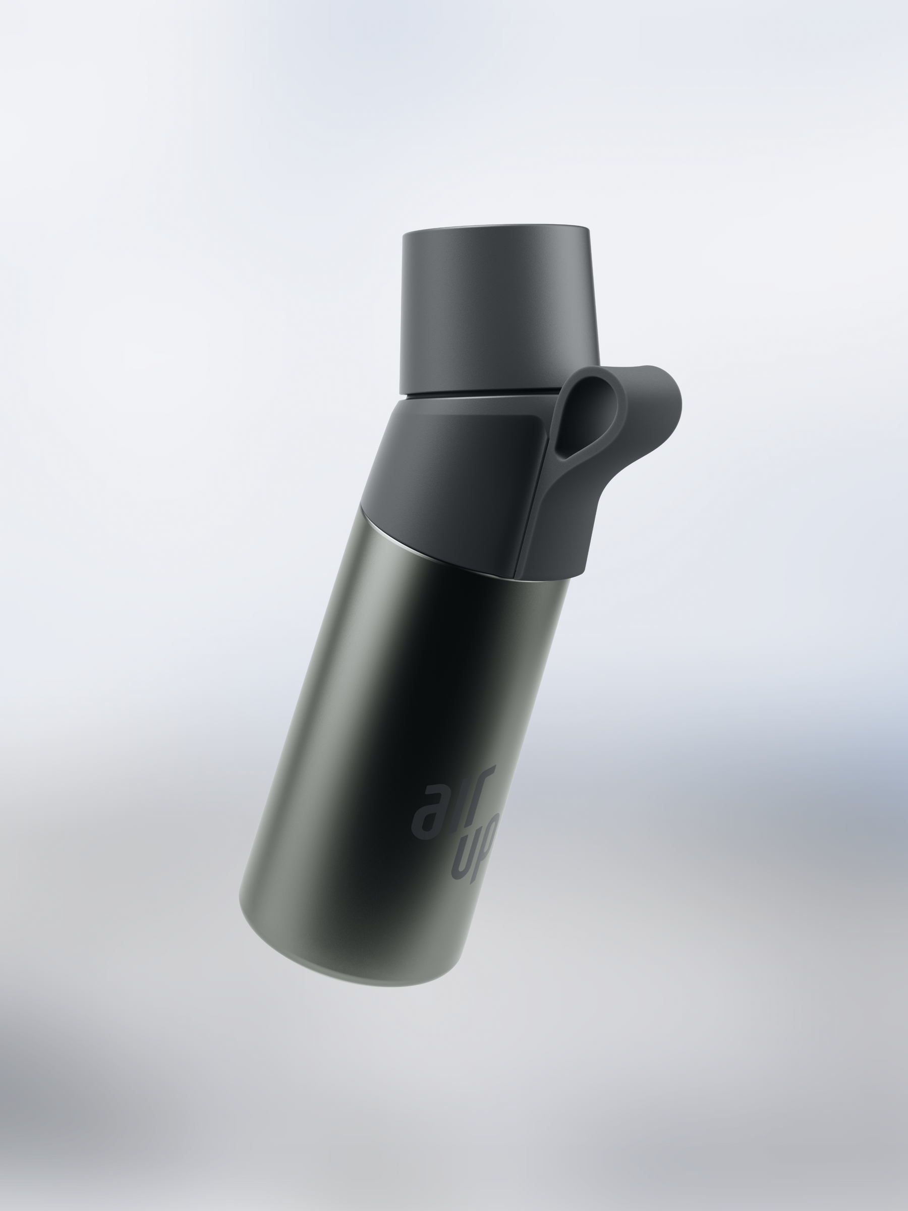 air up® Twist Pro Steel Flasche Dusky Obsidian 480 ml