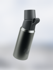 air up® Twist Pro Steel Flasche Dusky Obsidian 850 ml