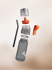 air up® Twist Pro Flasche Charcoal Grey 600 ml