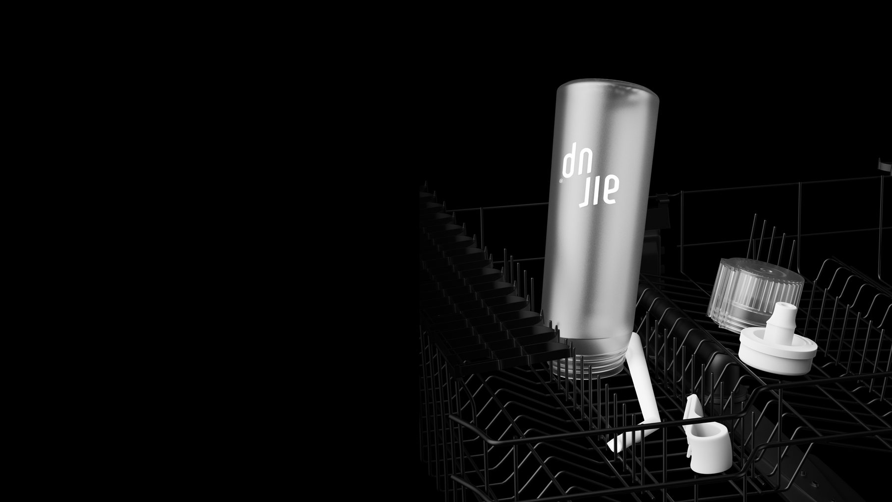 air up® Twist Flasche Charcoal Grey 650 ml