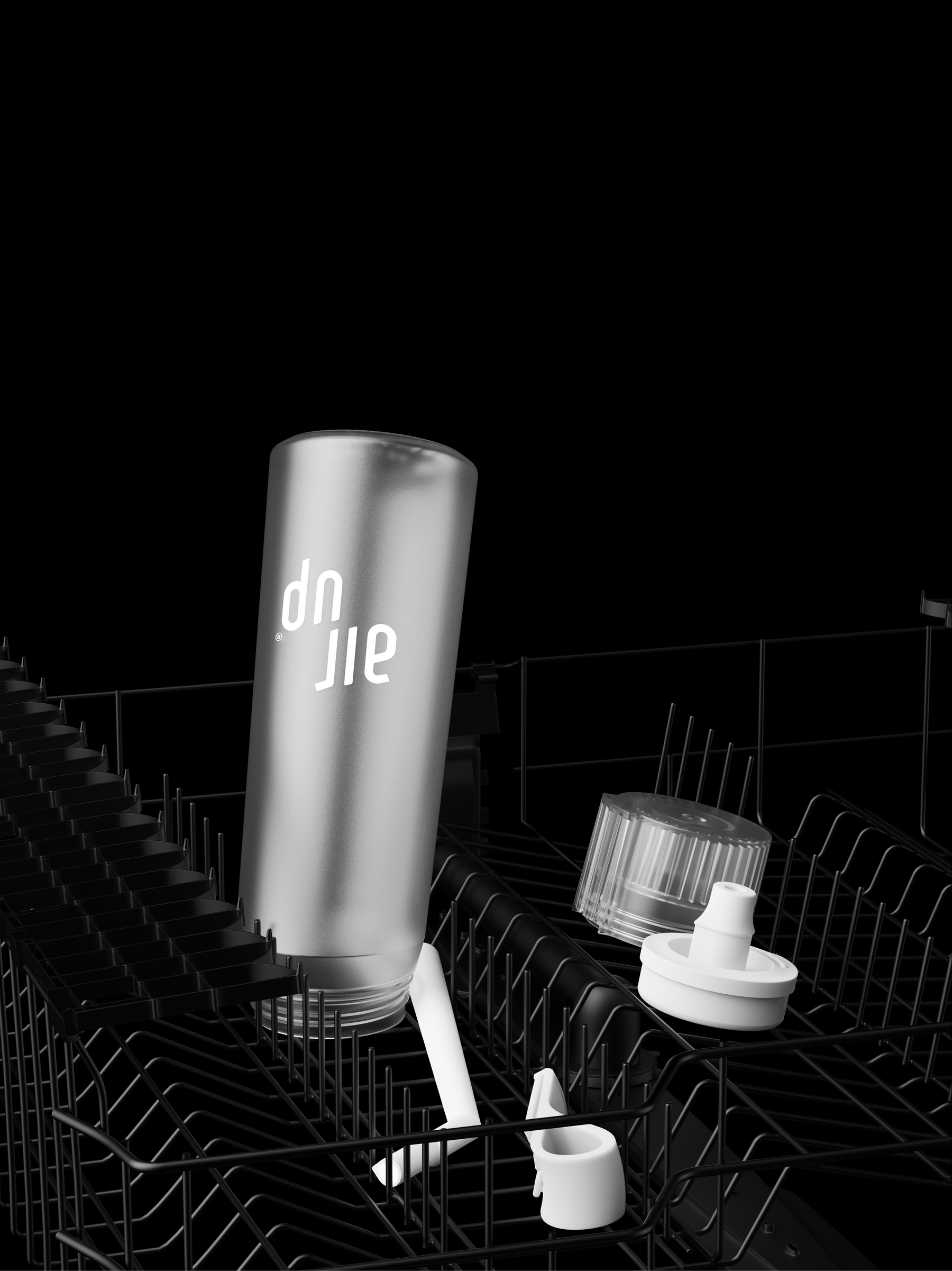 air up® Twist Flasche Charcoal Grey 650 ml