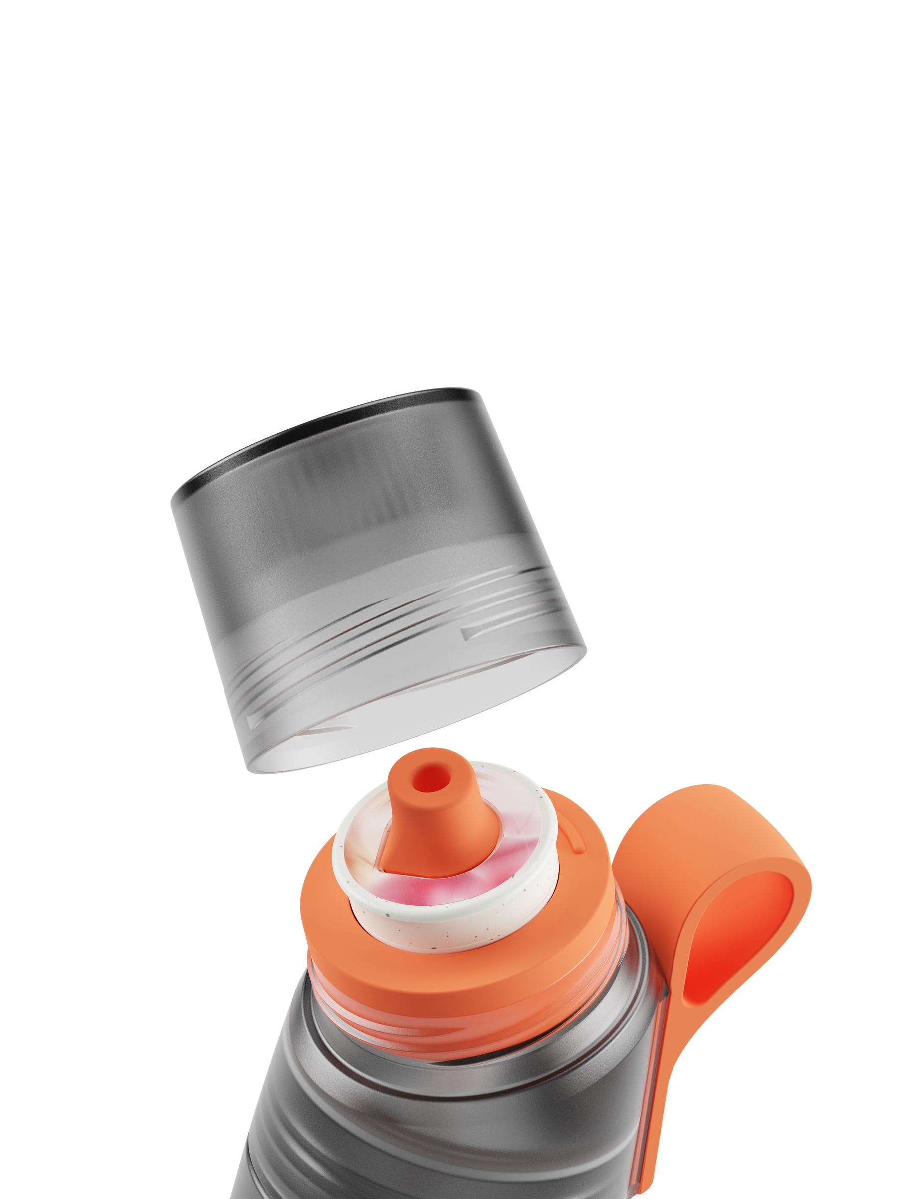 air up® Twist Pro Steel Flasche Dusky Obsidian 850 ml