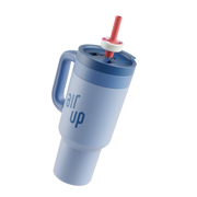 air up® Tumbler with Handle Dusky Blue 1200 ml