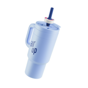 air up® Tumbler mit Griff Blue Cornflower 890 ml
