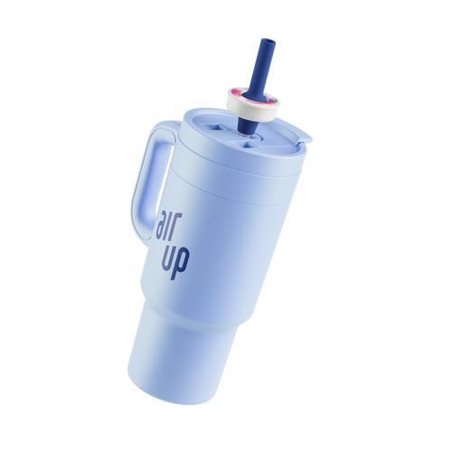 Tumbler with handle 890ml - Blue Cornflower - 150000321