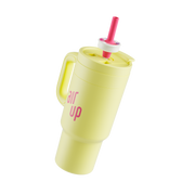 air up® Tumbler mit Griff Buttercup Pink 890 ml
