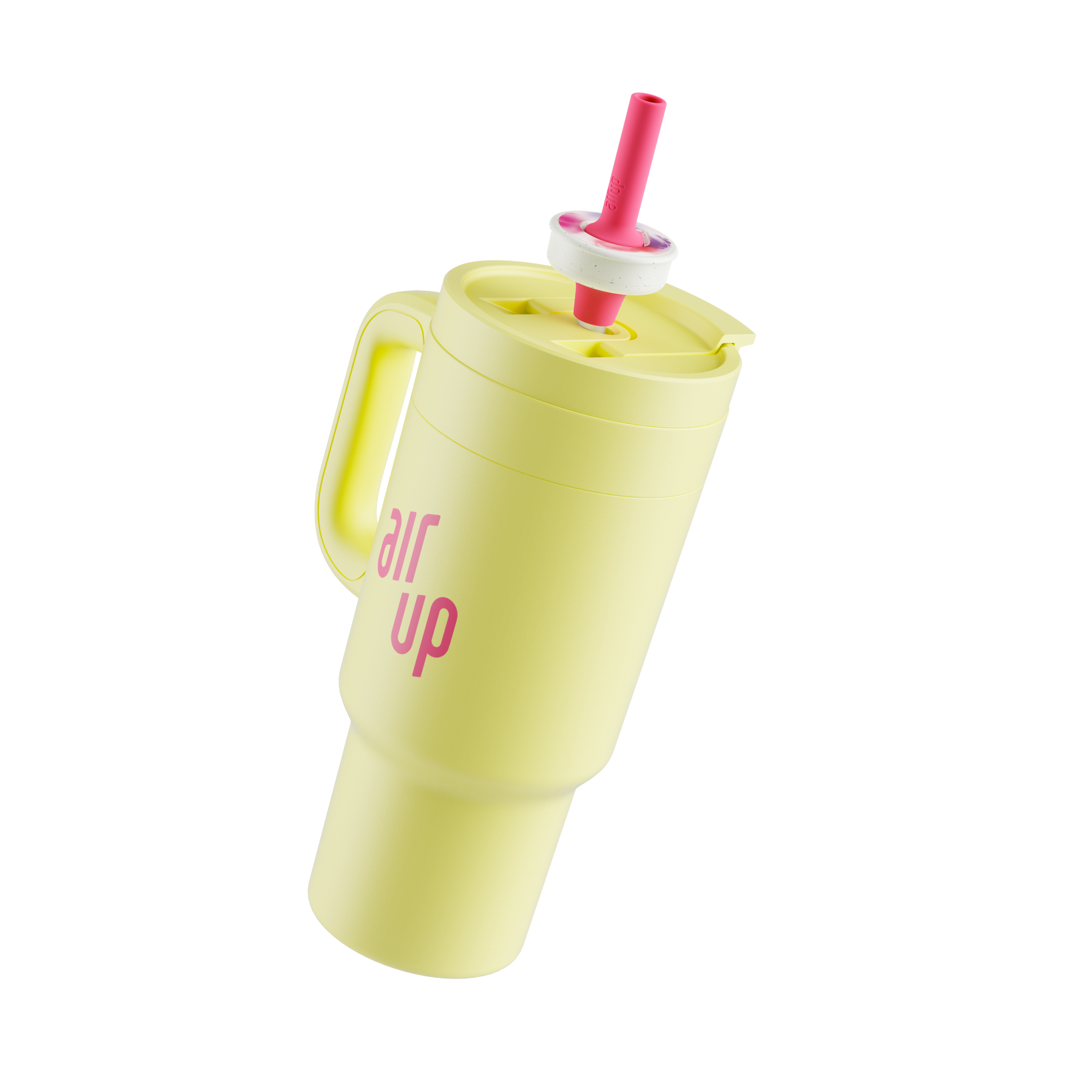 air up® Tumbler mit Griff Buttercup Pink 890 ml