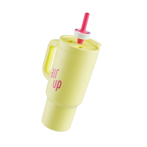 Tumbler with handle 890ml - Buttercup-Pink - 150000319