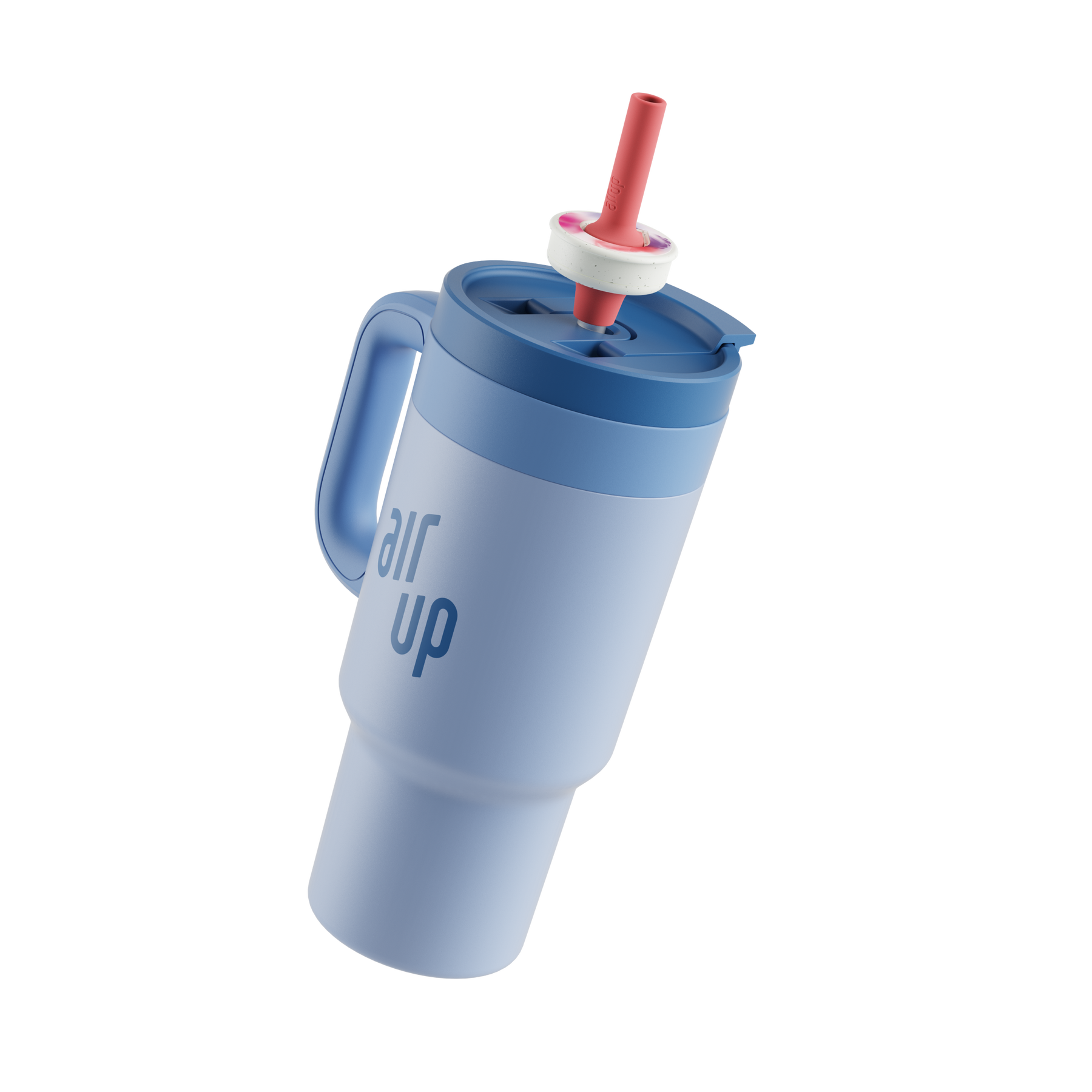 air up® Tumbler with Handle Dusky Blue 890 ml