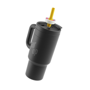 air up® Tumbler with Handle Pitch Black 890 ml
