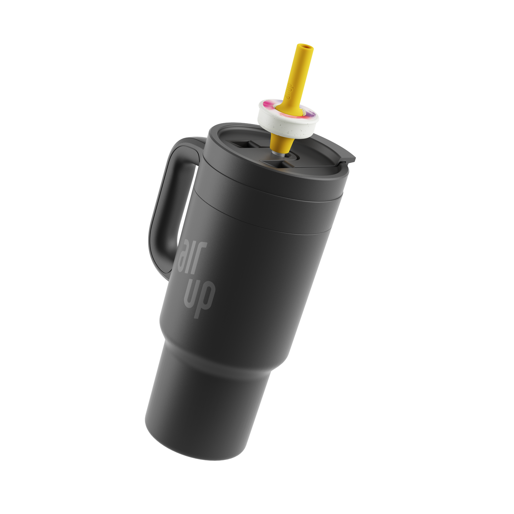 air up® Tumbler with Handle Pitch Black 890 ml