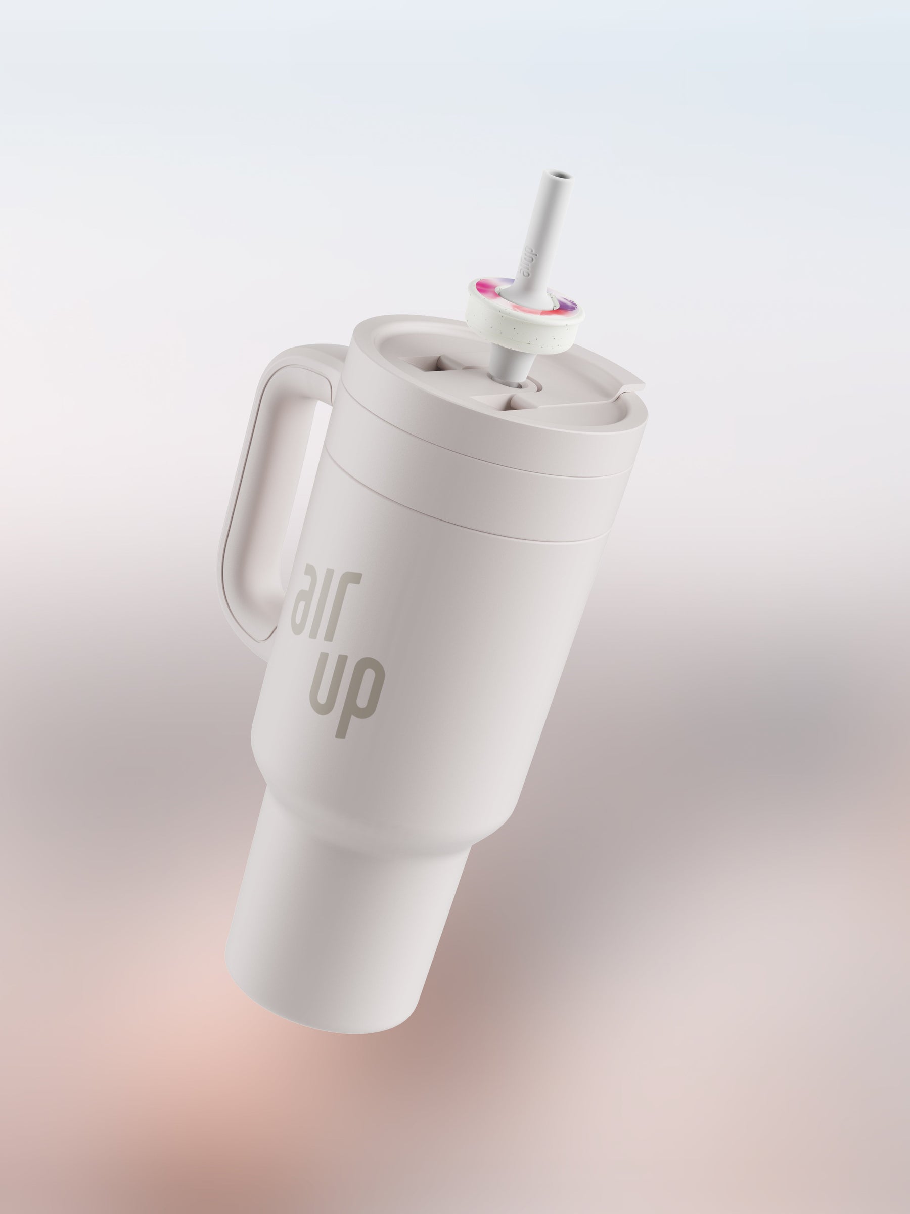 air up® Tumbler with Handle Creamy White 1200 ml