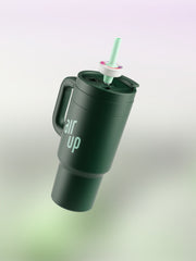 air up® Tumbler mit Griff Forest Green 890 ml