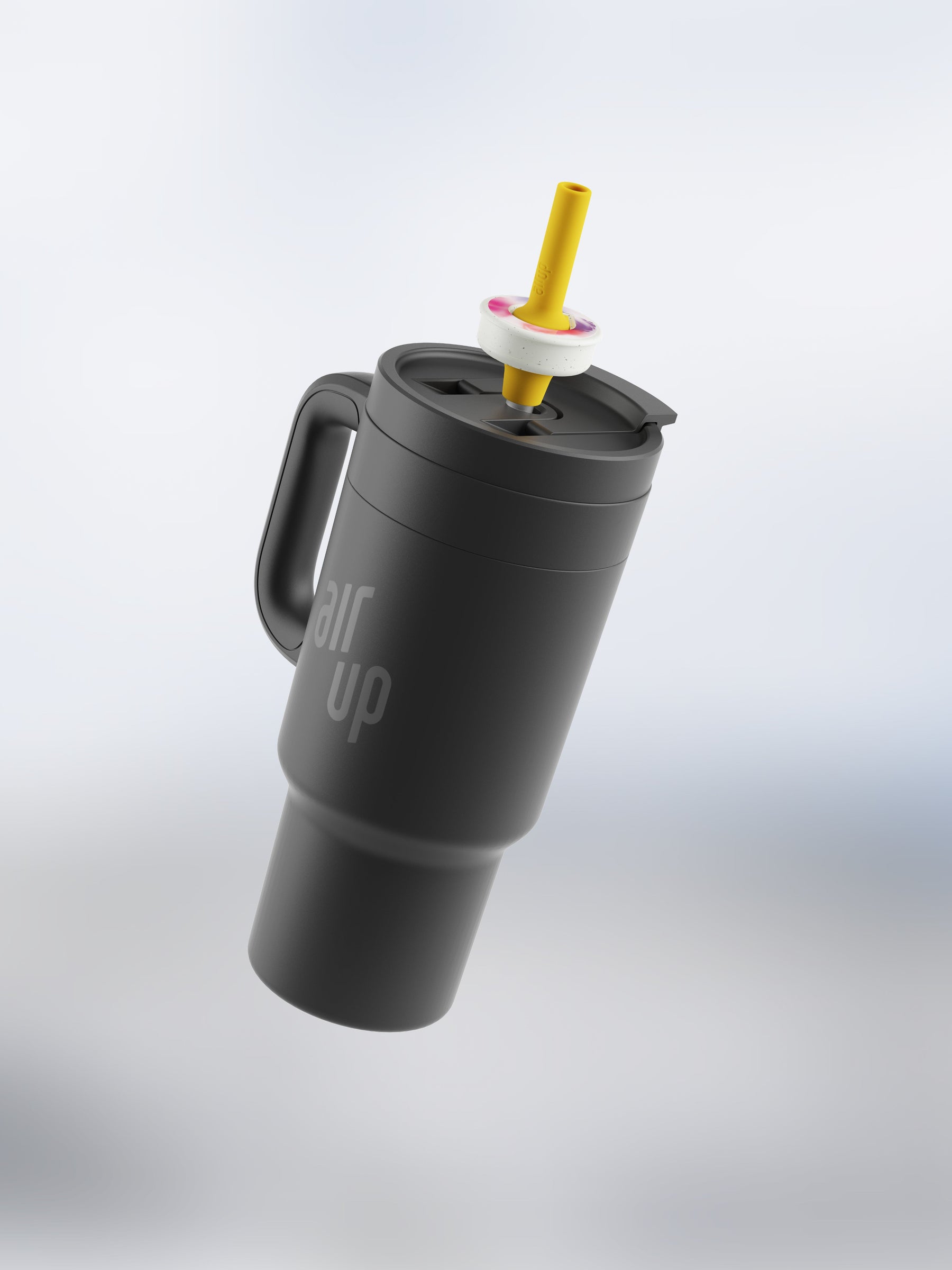 air up® Tumbler with Handle Pitch Black 890 ml