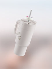 air up® Tumbler with Handle Creamy White 890 ml