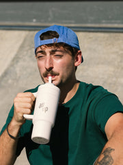air up® Tumbler with Handle Creamy White 890 ml