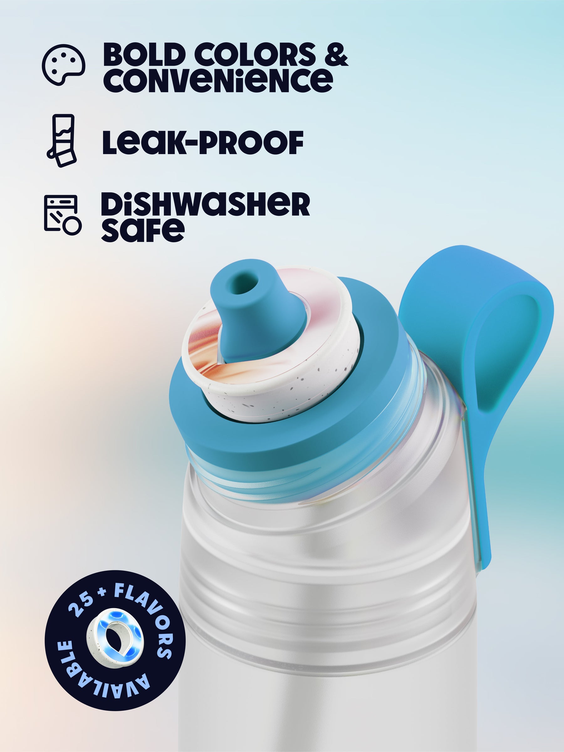 air up® Twist Pro Lmtd. Edt. Bottle Blue Splash 600 ml