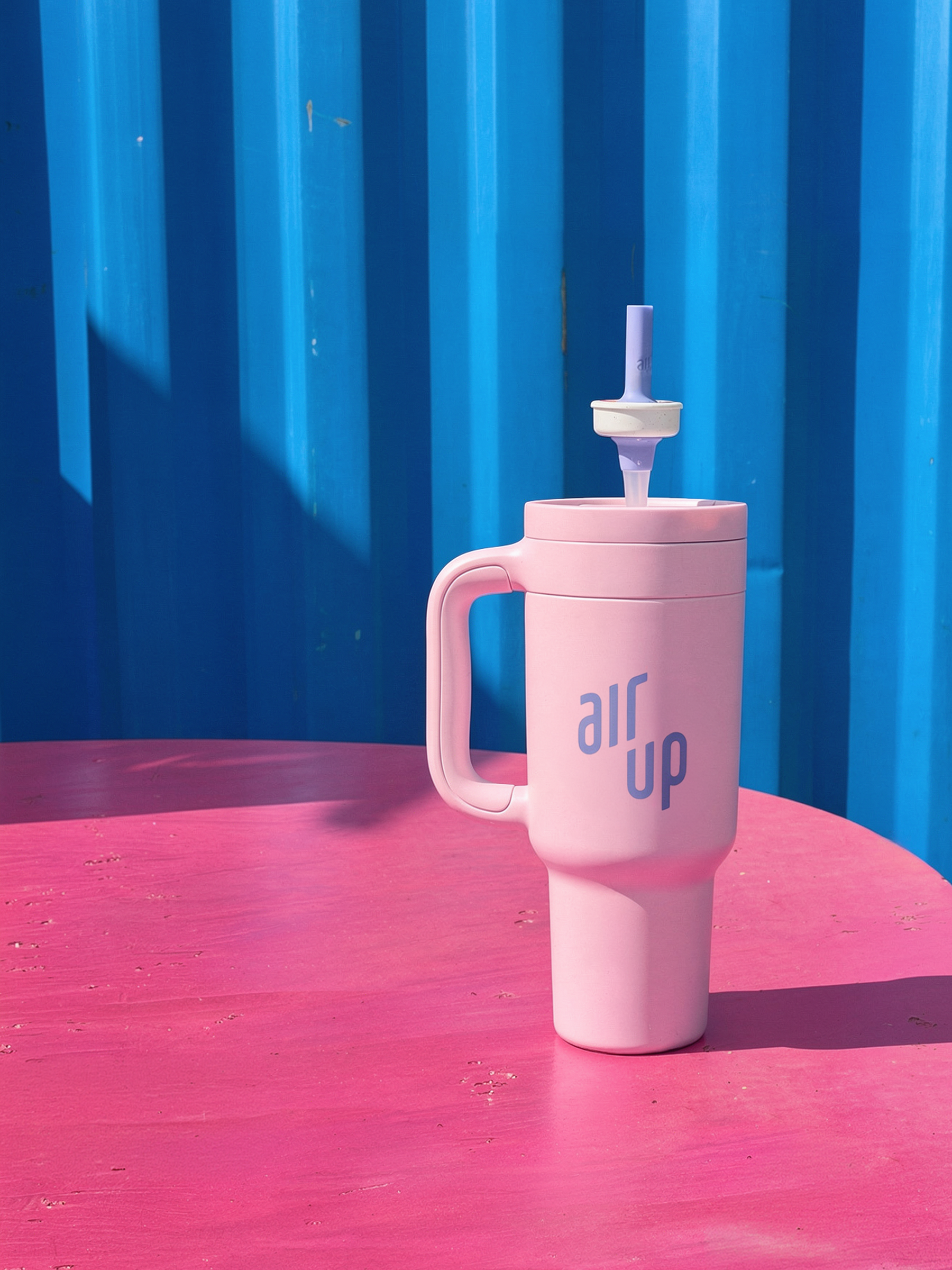 air up® Tumbler with Handle Pink Indigo 1200 ml