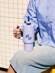 air up® Tumbler mit Griff Blue Cornflower 890 ml
