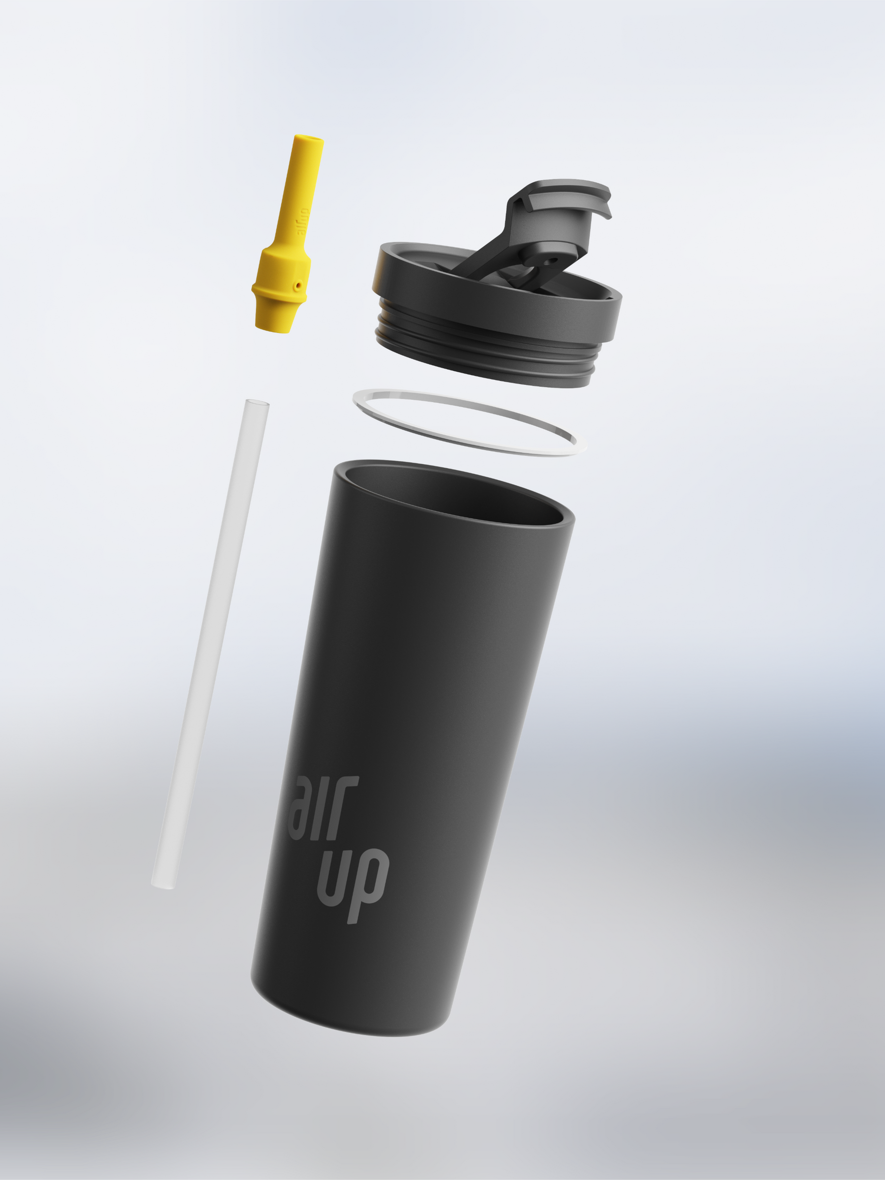 air up® Tumbler Steel Pitch Black 700 ml