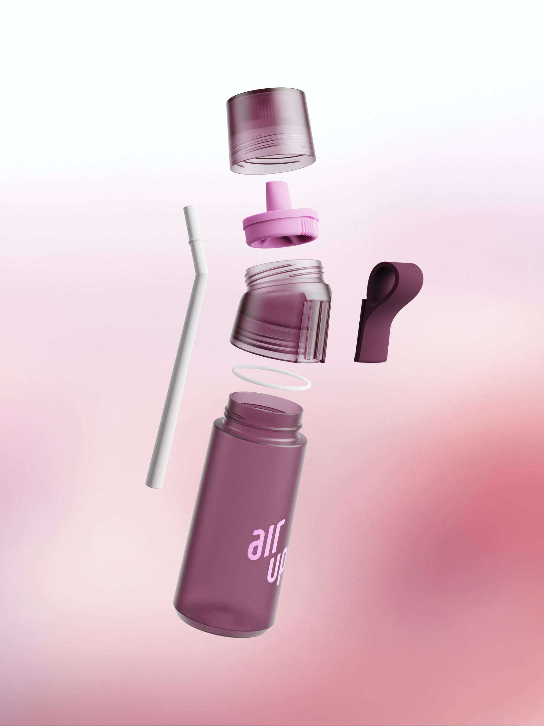 air up® Twist Pro Bottle Berry Pink 600 ml