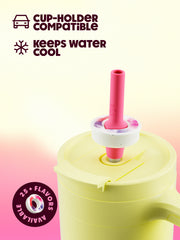 air up® Tumbler mit Griff Buttercup Pink 890 ml