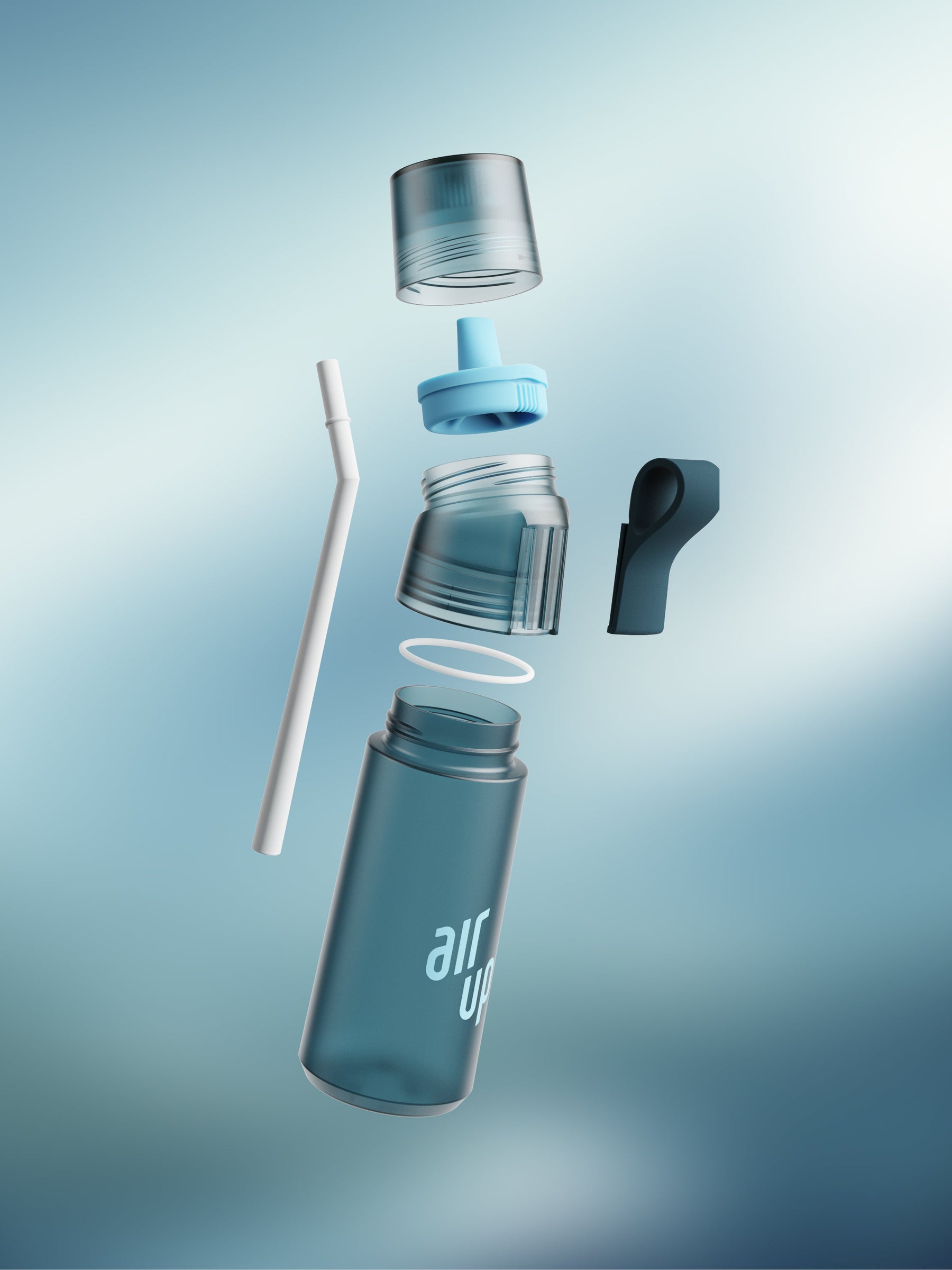 air up® Twist Pro Bottle Stormy Blue 600 ml