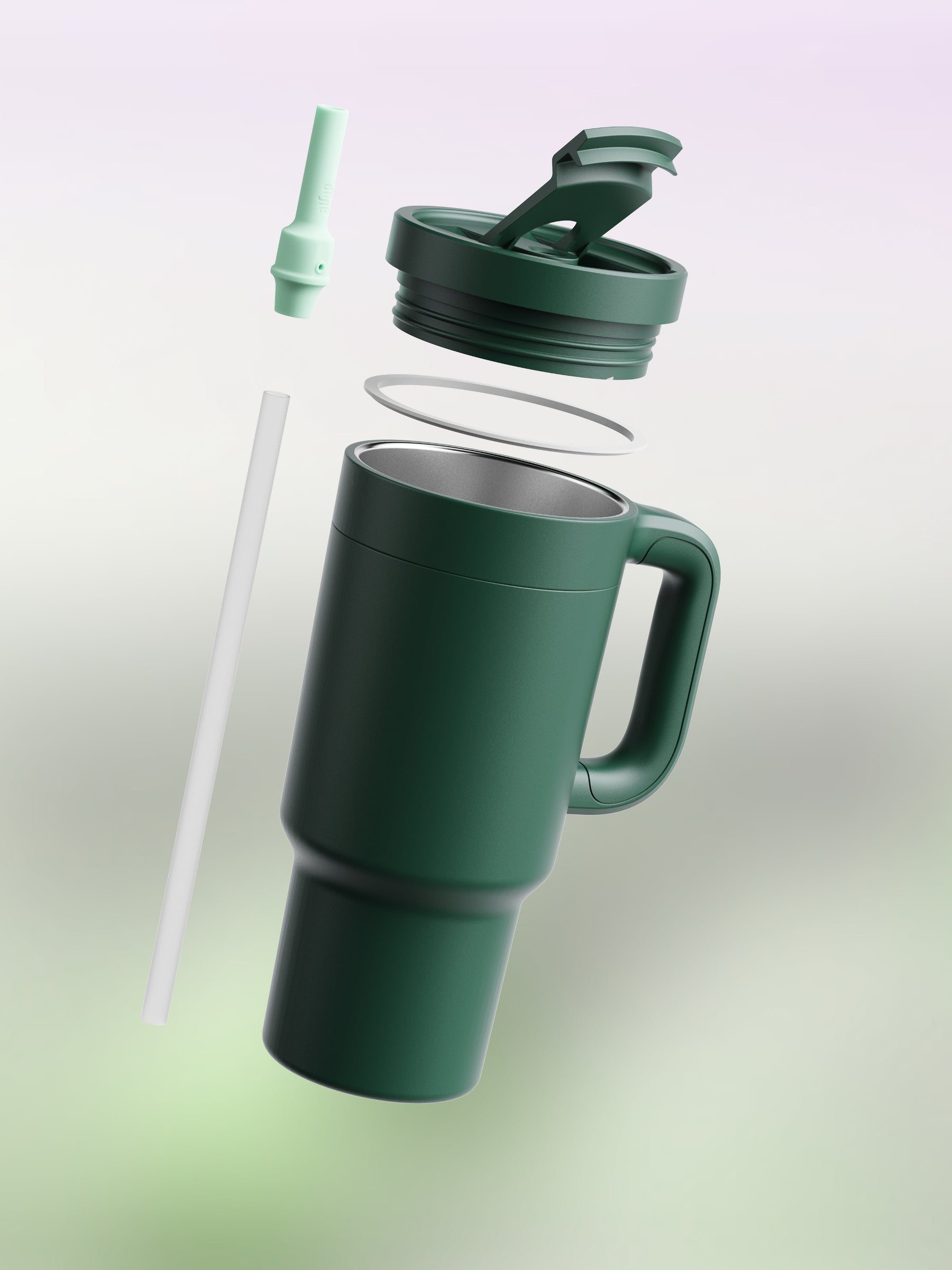 air up® Tumbler mit Griff Forest Green 890 ml