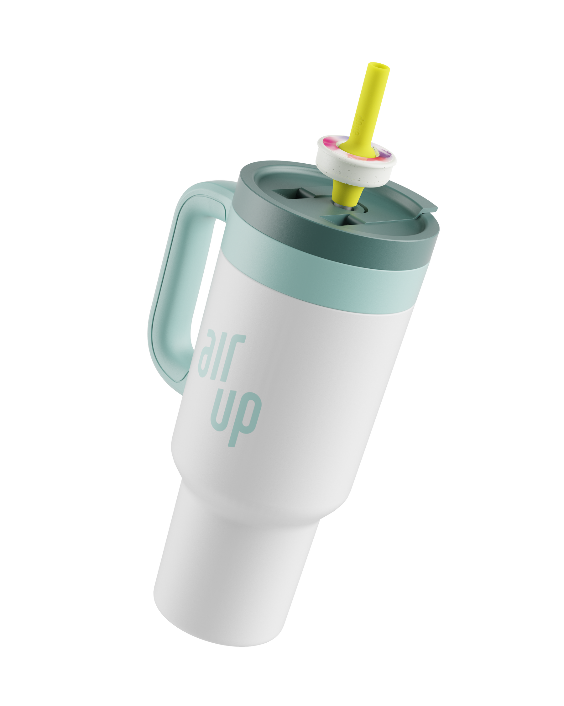air up® Tumbler with Handle White Spearmint 1200 ml