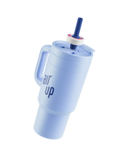 air up® Tumbler mit Griff Blue Cornflower 890 ml