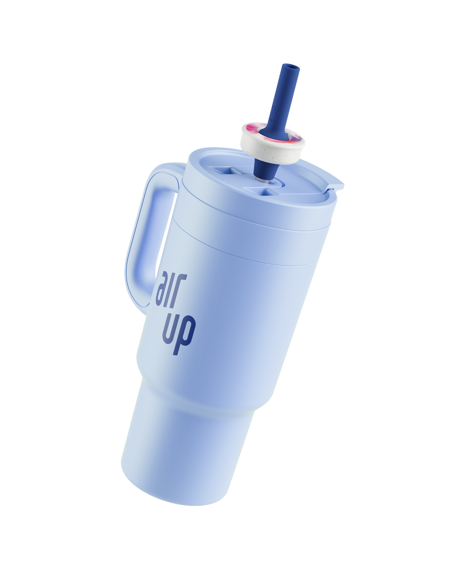 air up® Tumbler mit Griff Blue Cornflower 890 ml