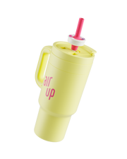 air up® Tumbler mit Griff Buttercup Pink 890 ml