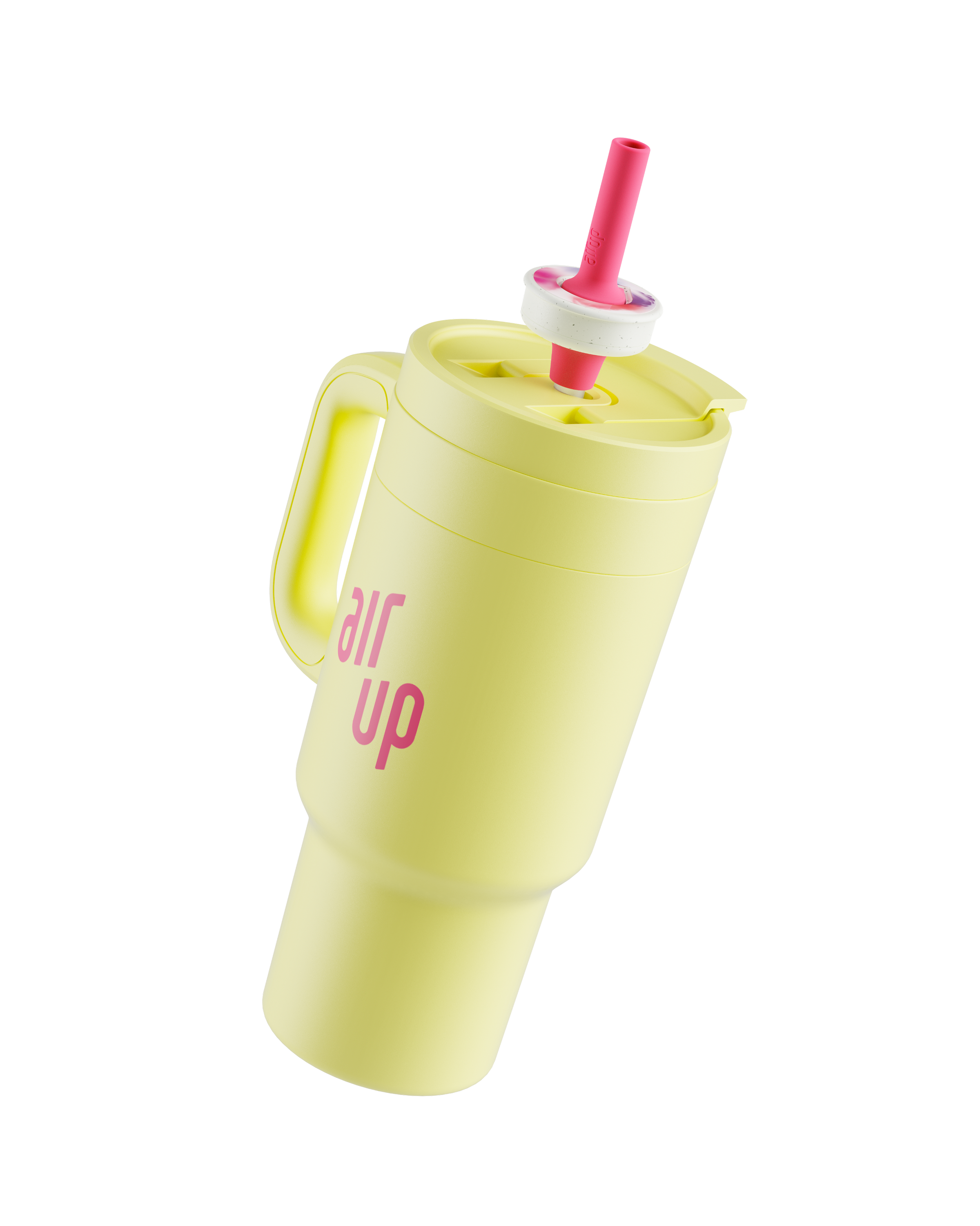 air up® Tumbler mit Griff Buttercup Pink 890 ml