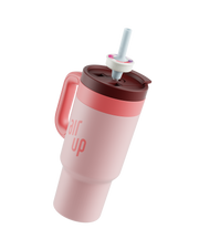air up® Tumbler with Handle Coral Pink 890 ml