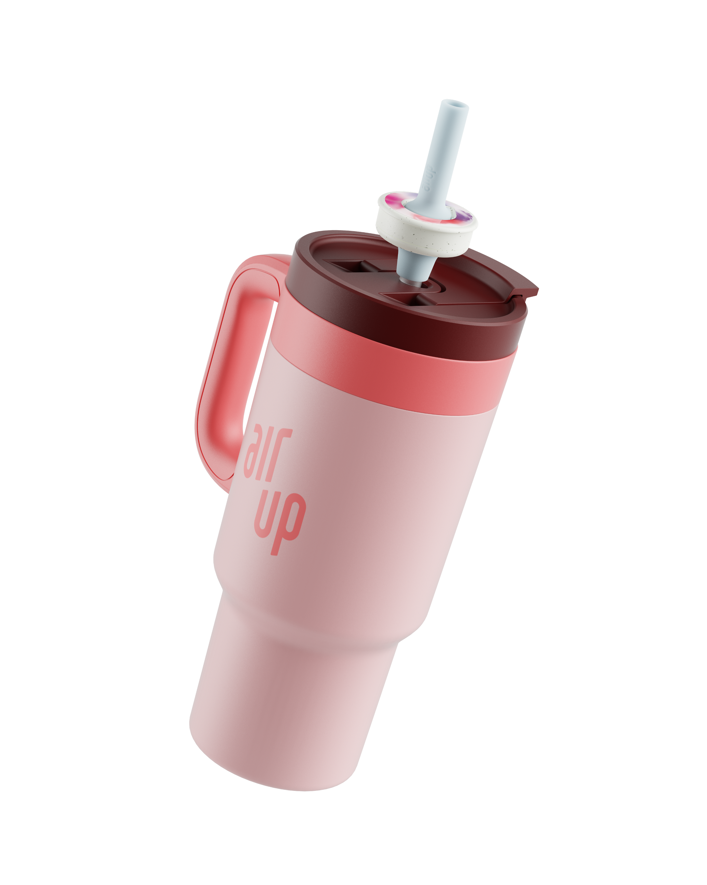 air up® Tumbler with Handle Coral Pink 890 ml