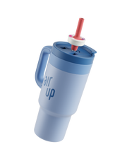 air up® Tumbler with Handle Dusky Blue 890 ml