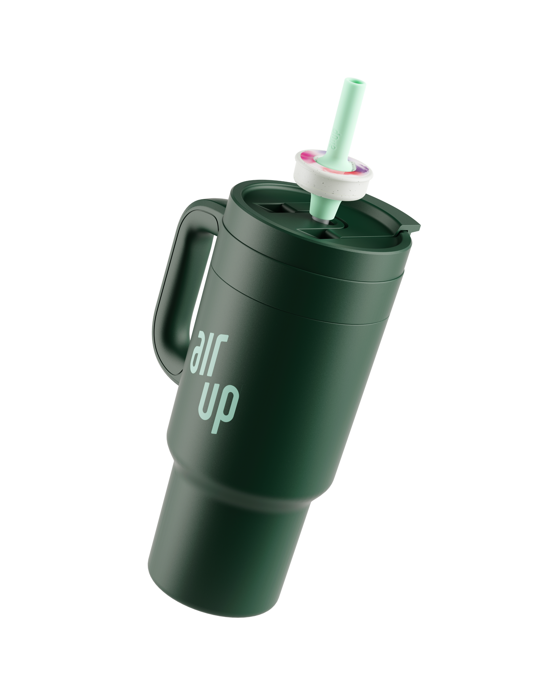 air up® Tumbler mit Griff Forest Green 890 ml