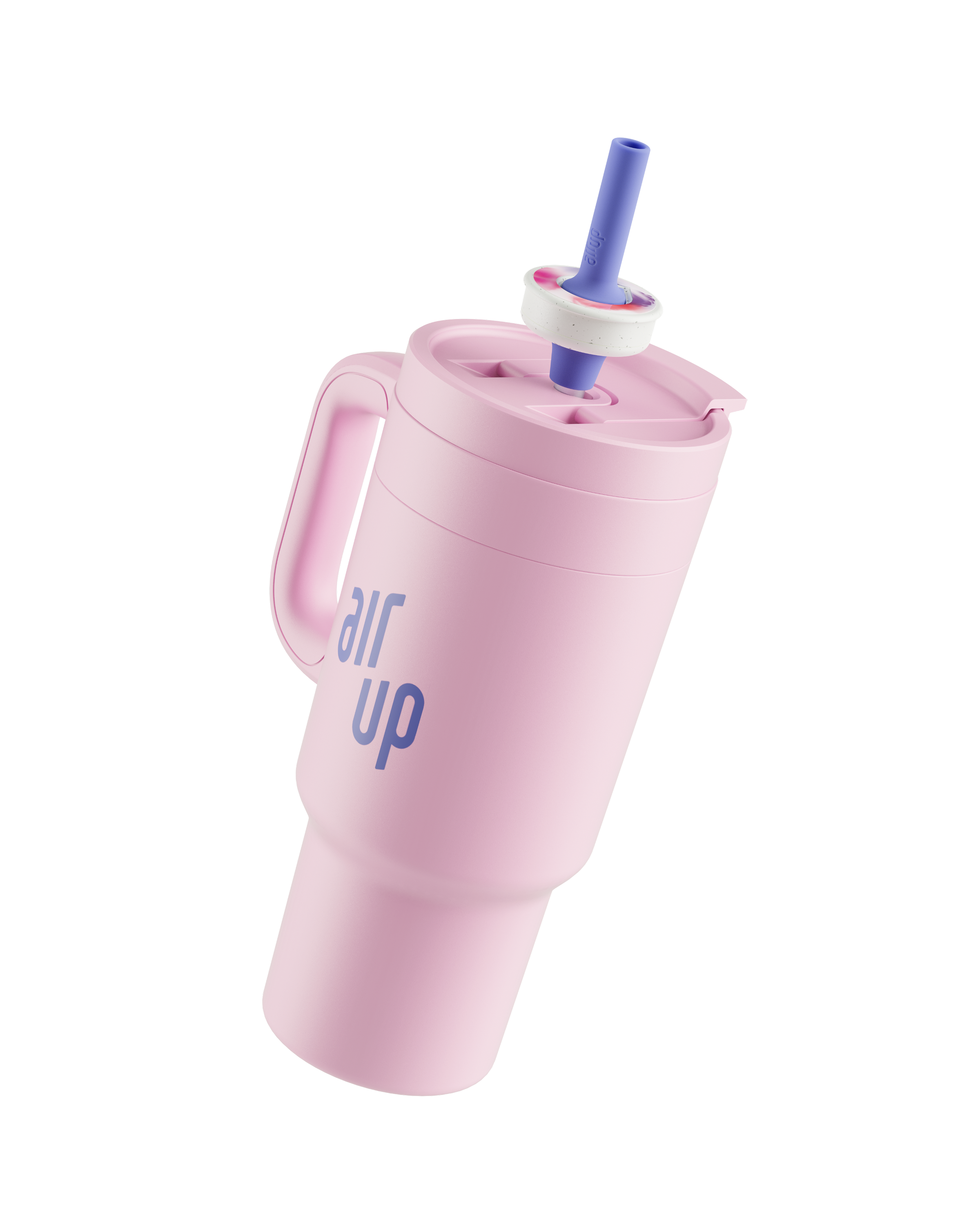 air up® Tumbler mit Griff Pink Indigo 890 ml