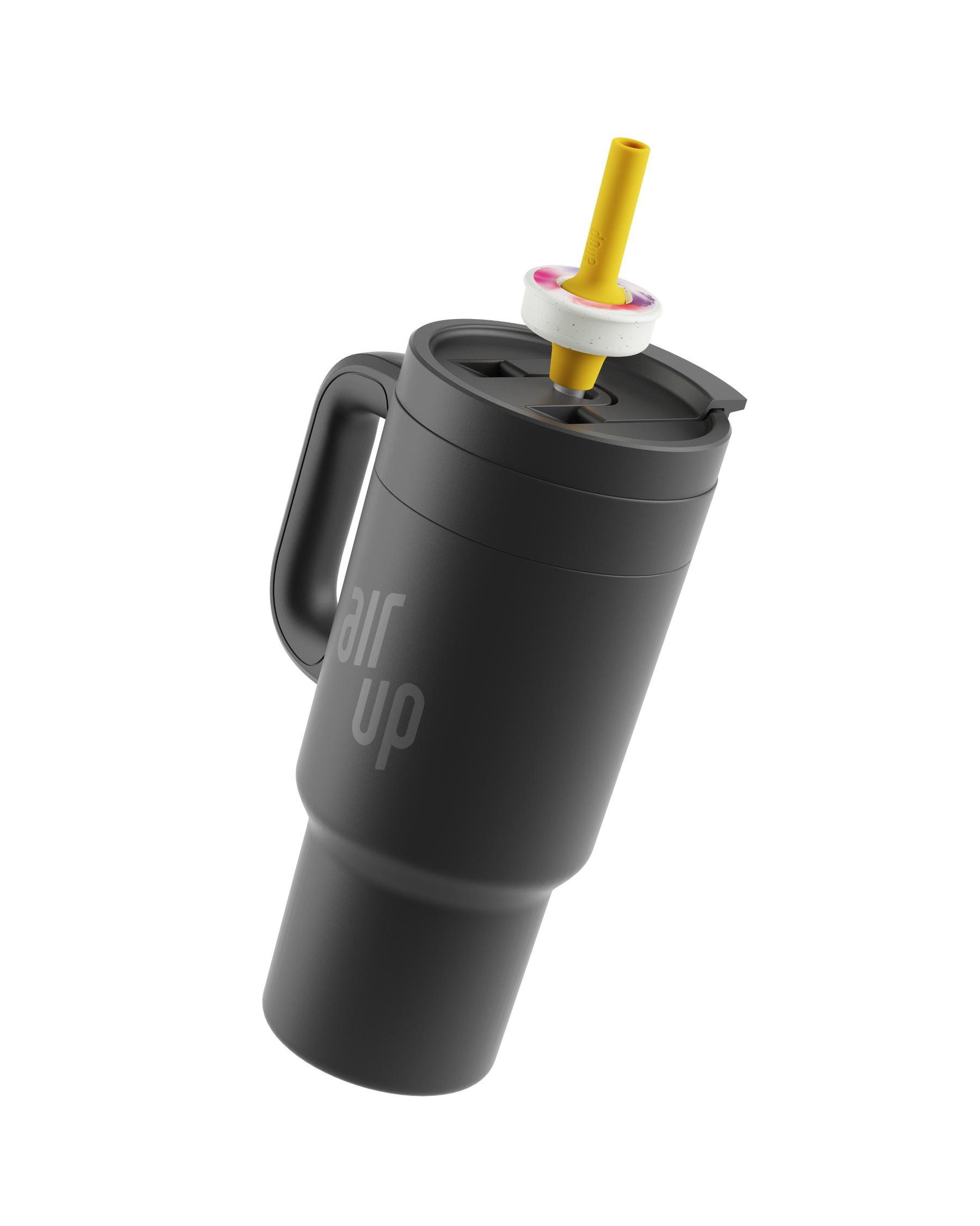 air up® Tumbler with Handle Pitch Black 890 ml
