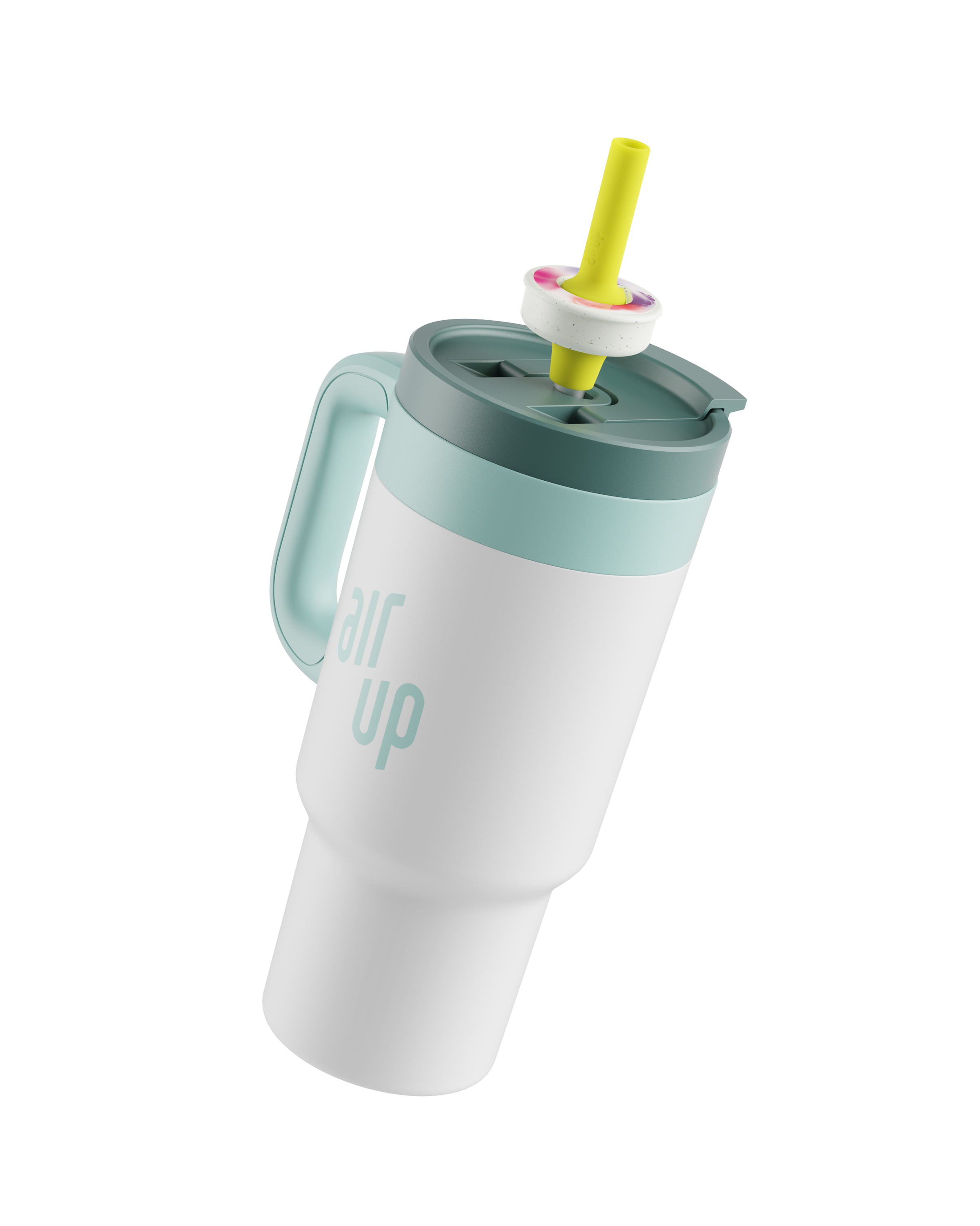air up® Tumbler with Handle White Spearmint 890 ml