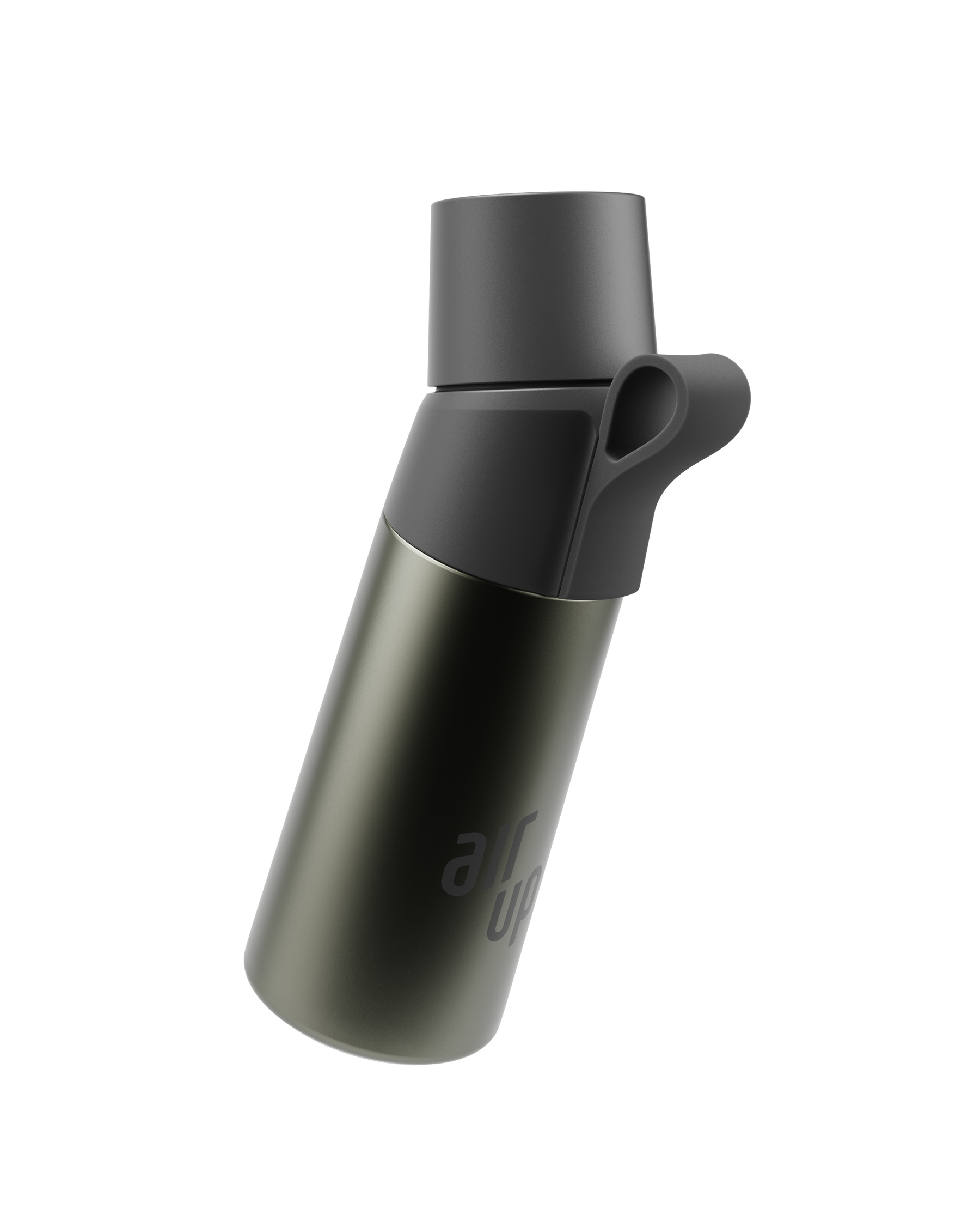 air up® Twist Pro Steel Flasche Dusky Obsidian 480 ml